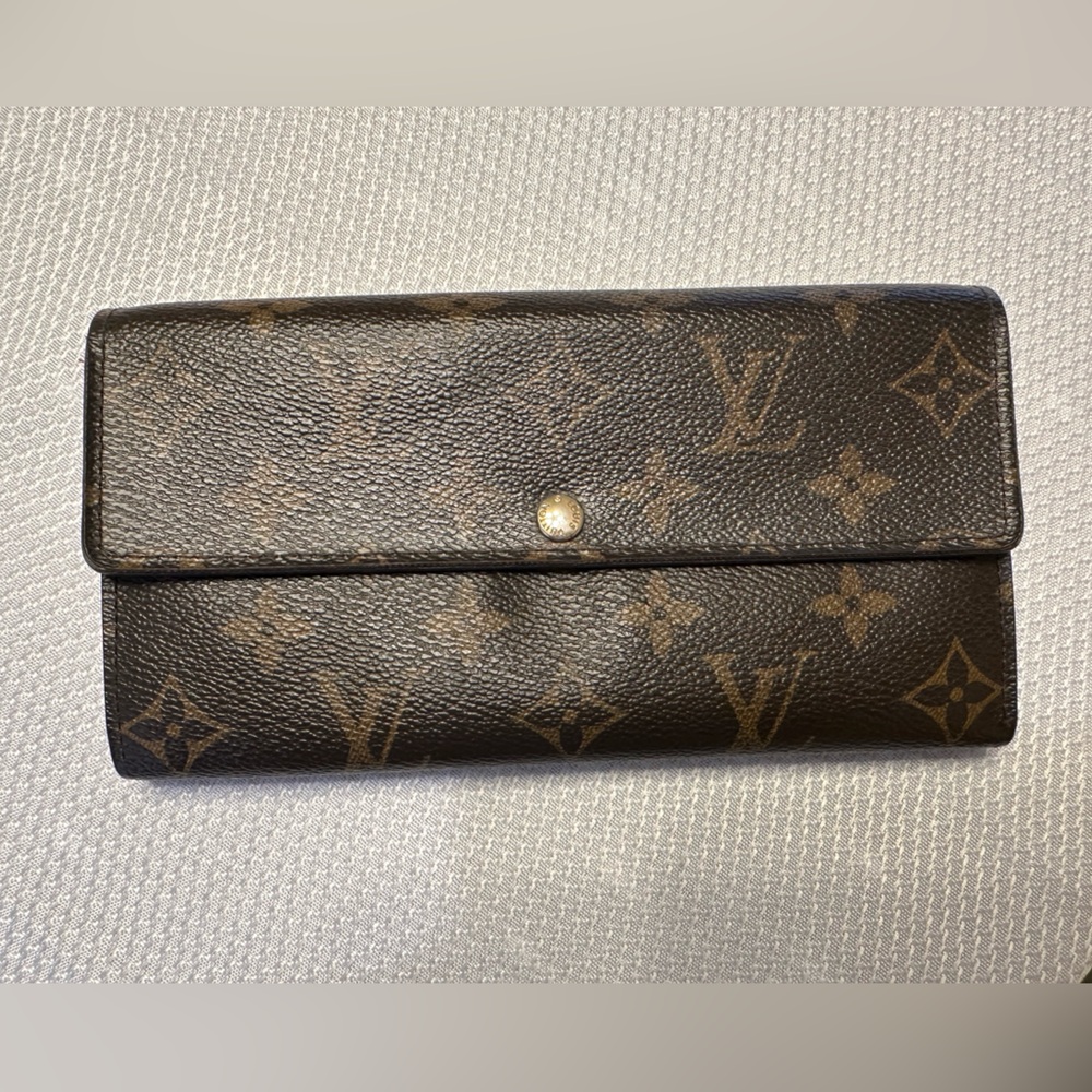 Louis Vuitton Brown Monogram Wallet